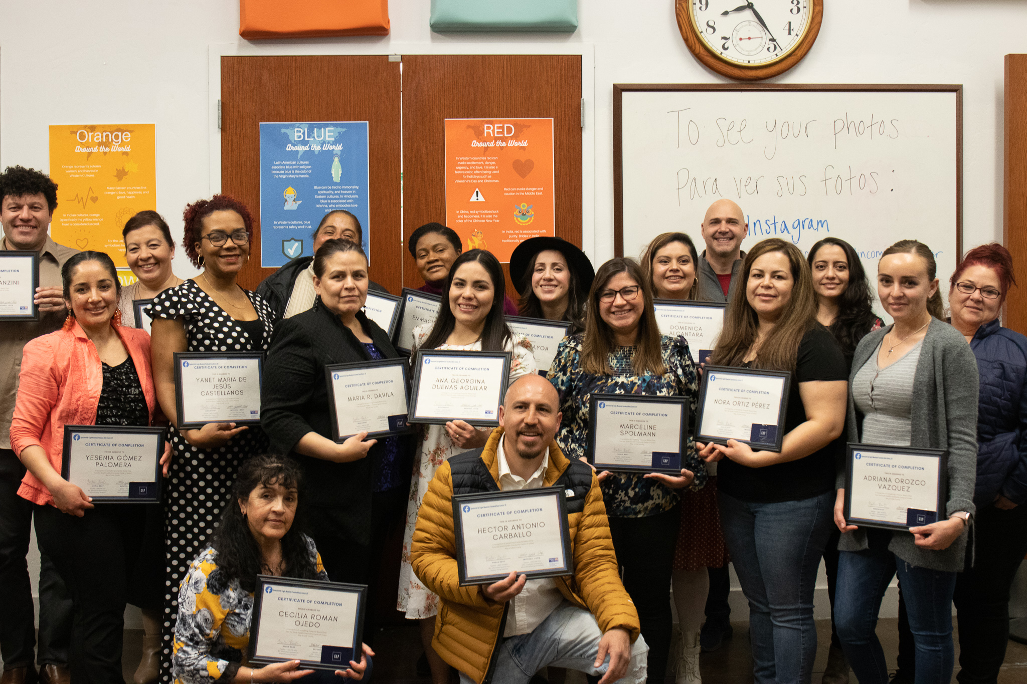 ELE Parents Graduate from United Way's Digital Literacy Computer Course